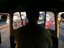 Un rickshaw et son wallah