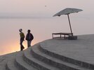 Assi Ghat. 7h du matin